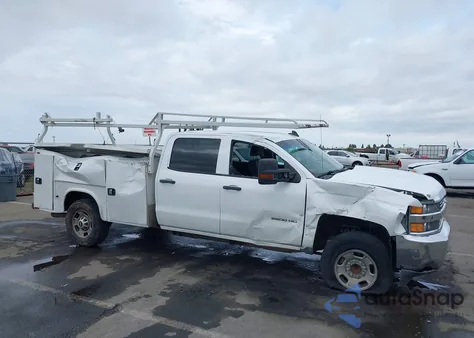 2016 Chevrolet Silverado 2500Hd Wt из США, поврежденный, VIN 1GC1CUEG2GF102108